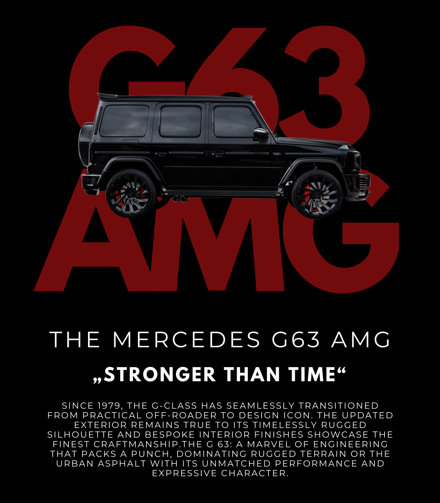 Тениска G63 AMG